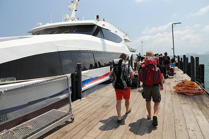 Opciones para ir de Koh Phangan a Bangkok