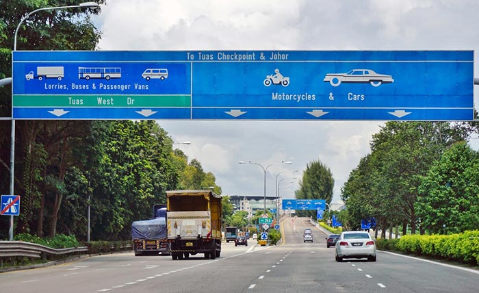 Opciones de viaje para viajar de Johor Bahru a Singapur