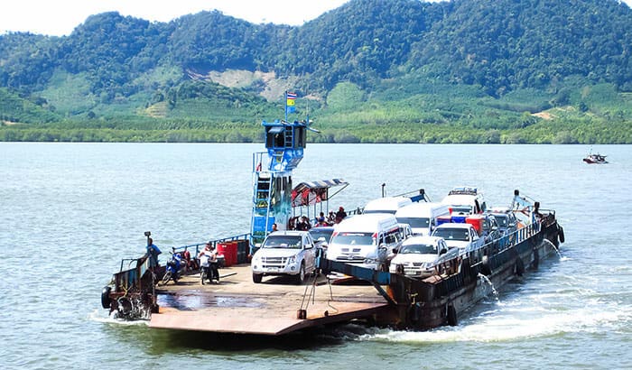De Ao Nang a Koh Lanta en transbordador de coches