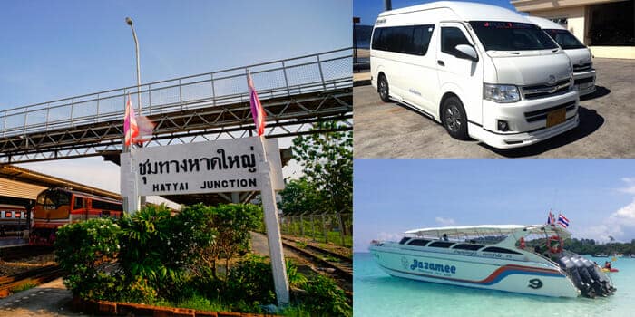 Viaje en tren, furgoneta y ferry desde Bangkok a Ko Lipe