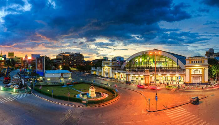 Viaje en tren desde Bangkok a Vientiane