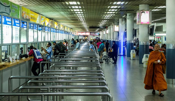 De Bangkok a Rangún en autobús