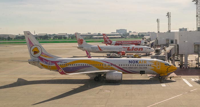 Tomar un vuelo de Bangkok a Yangón