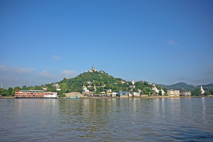 De Mandalay a Bagan en barco