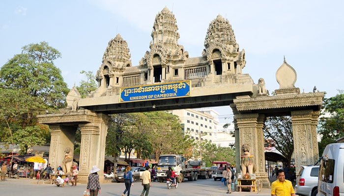 Bangkok a Camboya en autobús