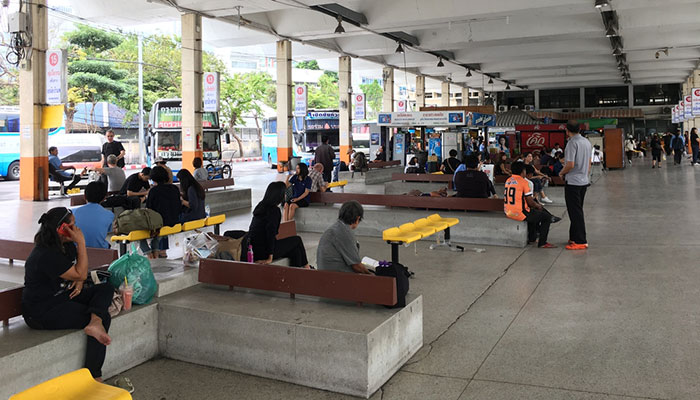 Terminal de autobuses del este de Bangkok, a 2 minutos a pie de la estación BTS de Ekkamai