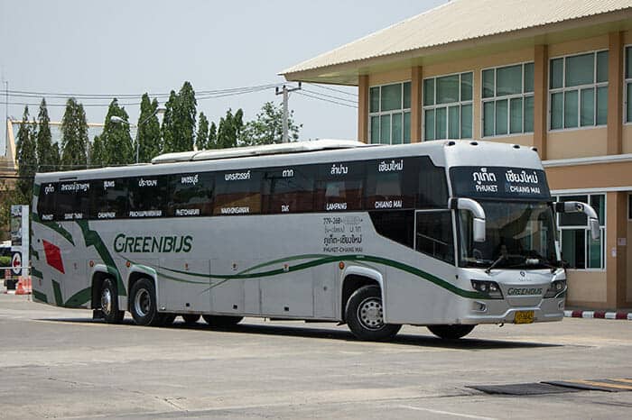 Tomar un autobús de Chiang Mai a Phuket