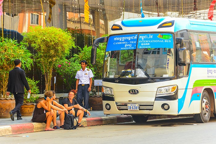 De Nom Pen a Siem Riep en autobús