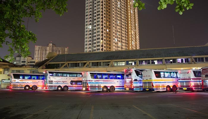 De Chiang Mai a Bangkok en autobús