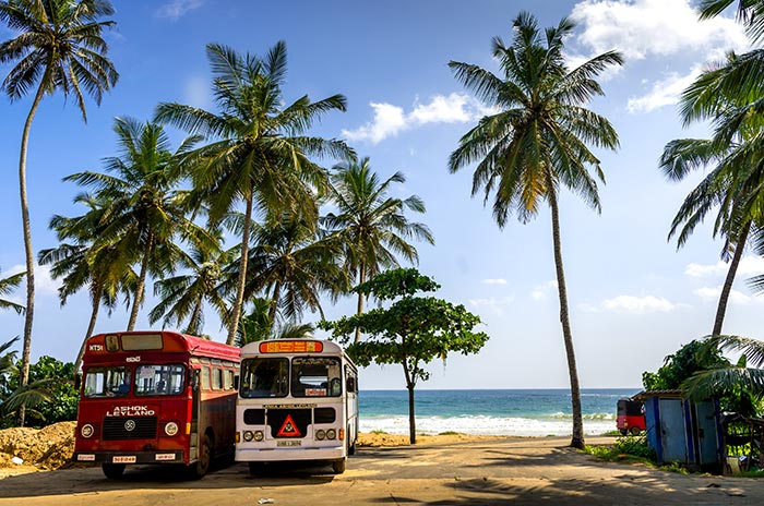 Colombo a Galle en autobús