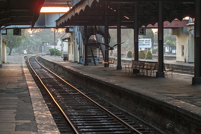 Tren desde Colombo a Kandy