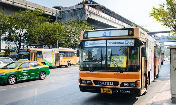 Del aeropuerto Don Mueang a Pattaya en autobús