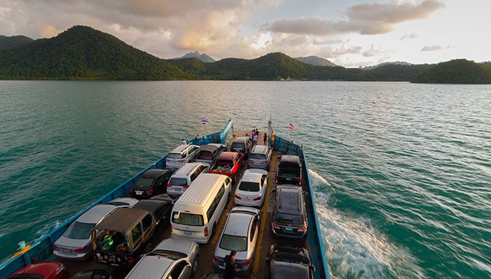 Ferries a Koh Chang, Koh Wai, Koh Mak y Koh Kood