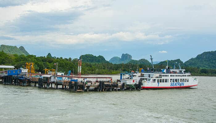 Surat Thani a Koh Tao en ferris