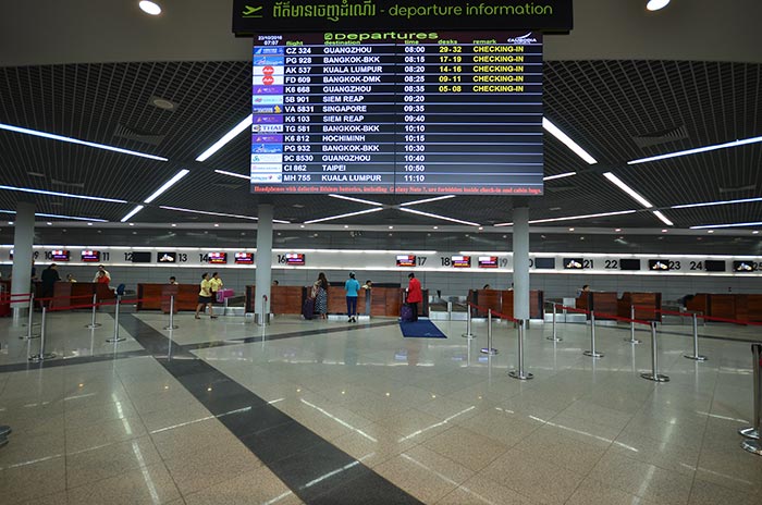 Vuelos desde Nom Pen a Sihanoukville