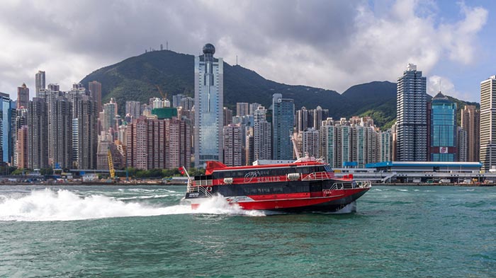 Hong Kong a Macao en ferry