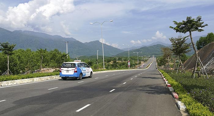 Hue a Hoi An en taxi