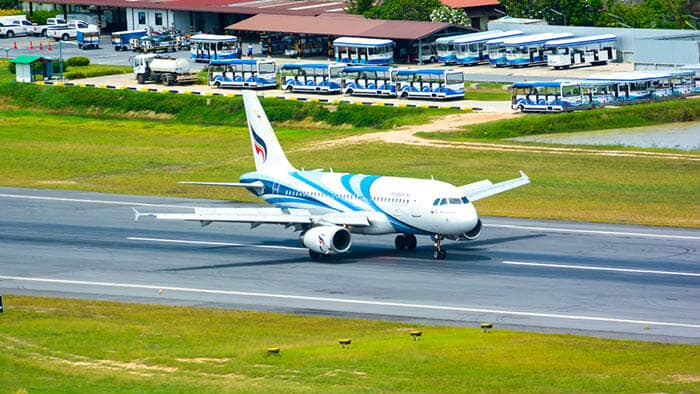 De Koh Samui a Bangkok en avión