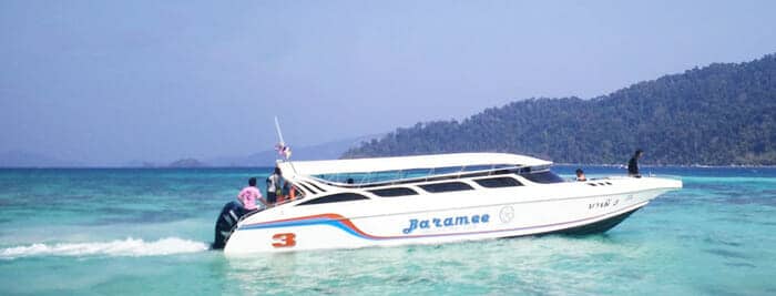 Krabi a Koh Lipe desde el muelle de Pakbarar