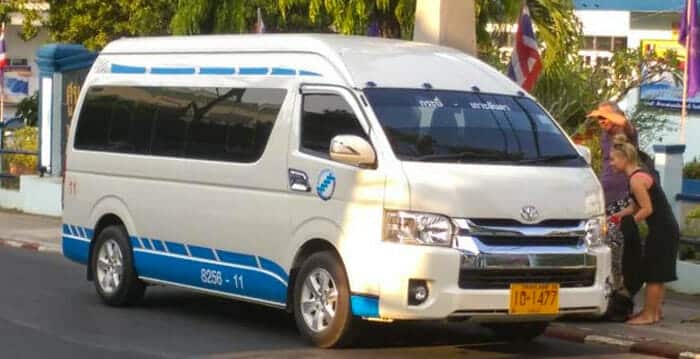 Minibús de Krabi a Phuket