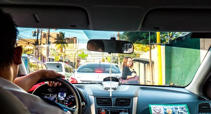 De Manila a Baguio en taxi