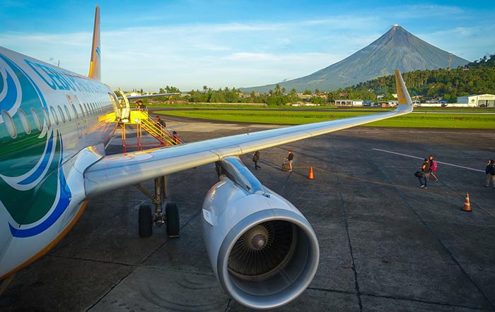 Vuelos desde Manila a Legazpi