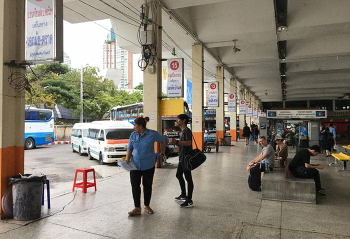 De Bangkok a Trat en minibús o monovolumen