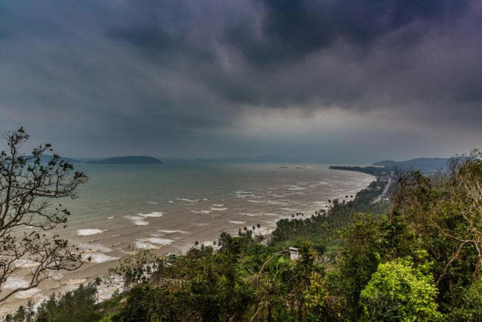 Llegar a Koh Tao desde Chumphon durante la temporada de monzones