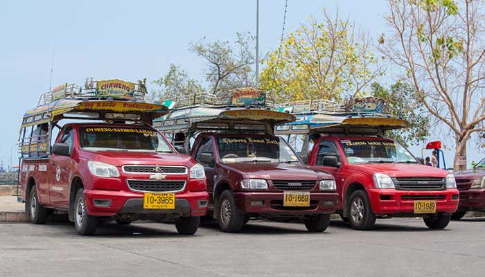 Transporte público en Surat Thani