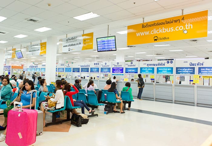 Autobús de Bangkok a Krabi