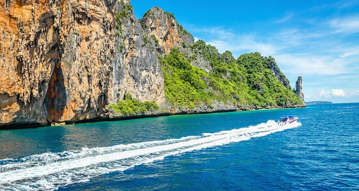 De Koh Phi Phi a Koh Lanta en lancha rápida