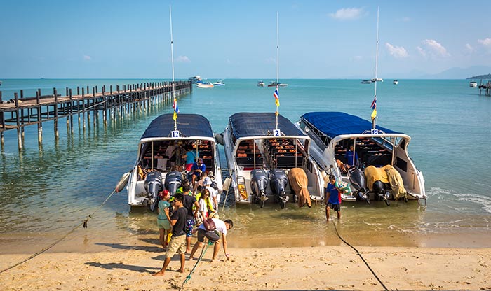 Encuentra los billetes de ferry más baratos de Koh Samui a Koh Tao