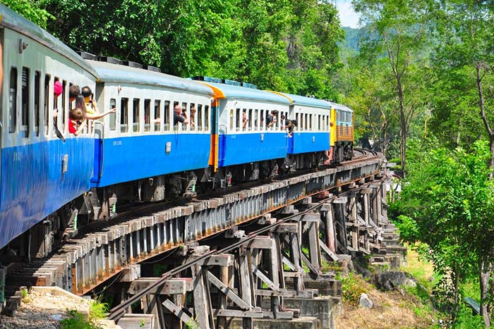 Trenes desde Bangkok a Krabi