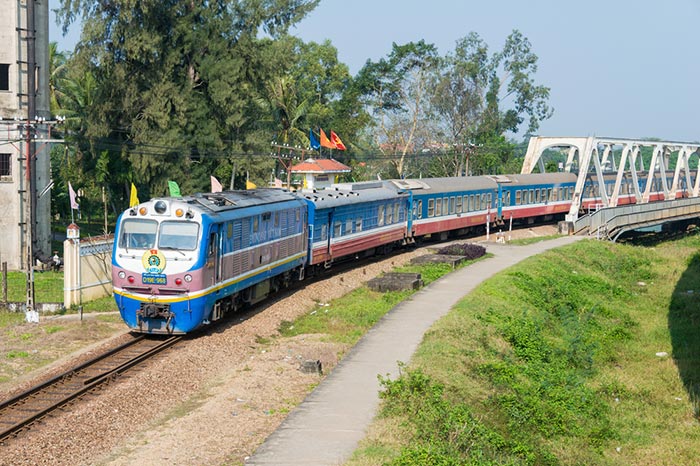 Coge el tren desde Da Nang hasta Hue