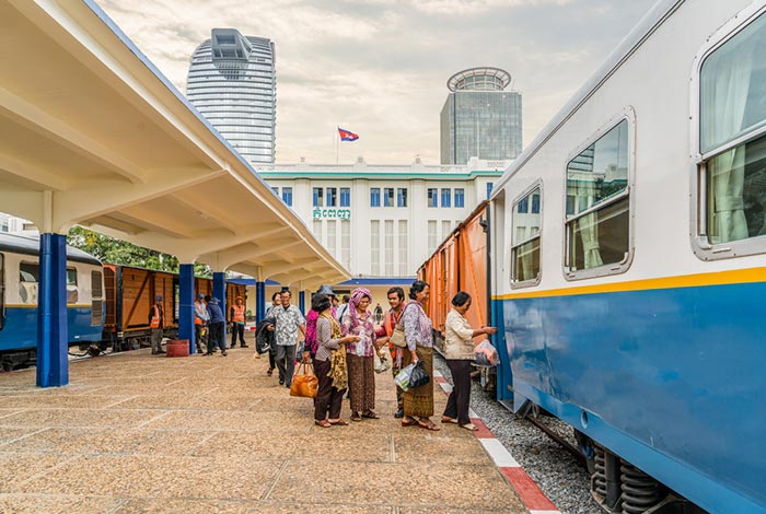 Tren desde Nom Pen a Sihanoukville