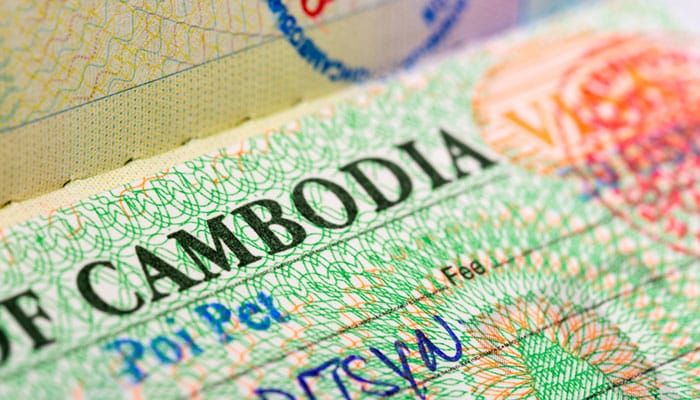 Información de visa para Camboya